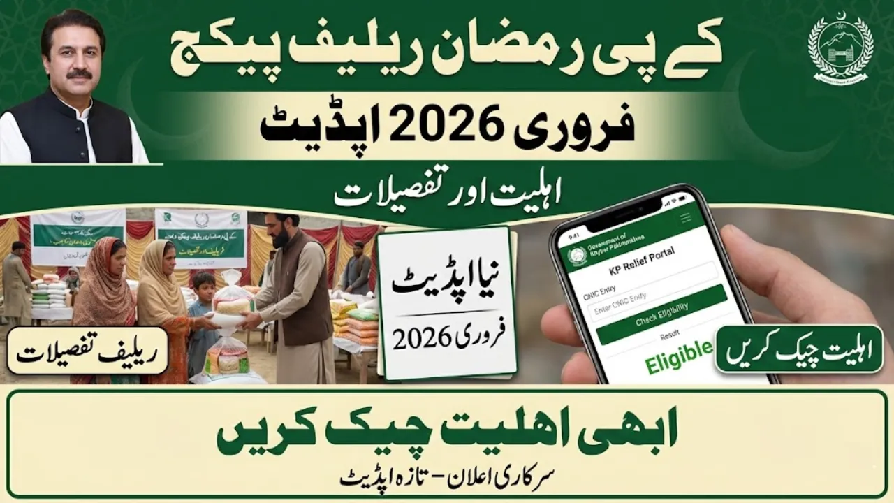 KPK Ramzan Relief Package New Feb 2026 Update and Eligibility Details