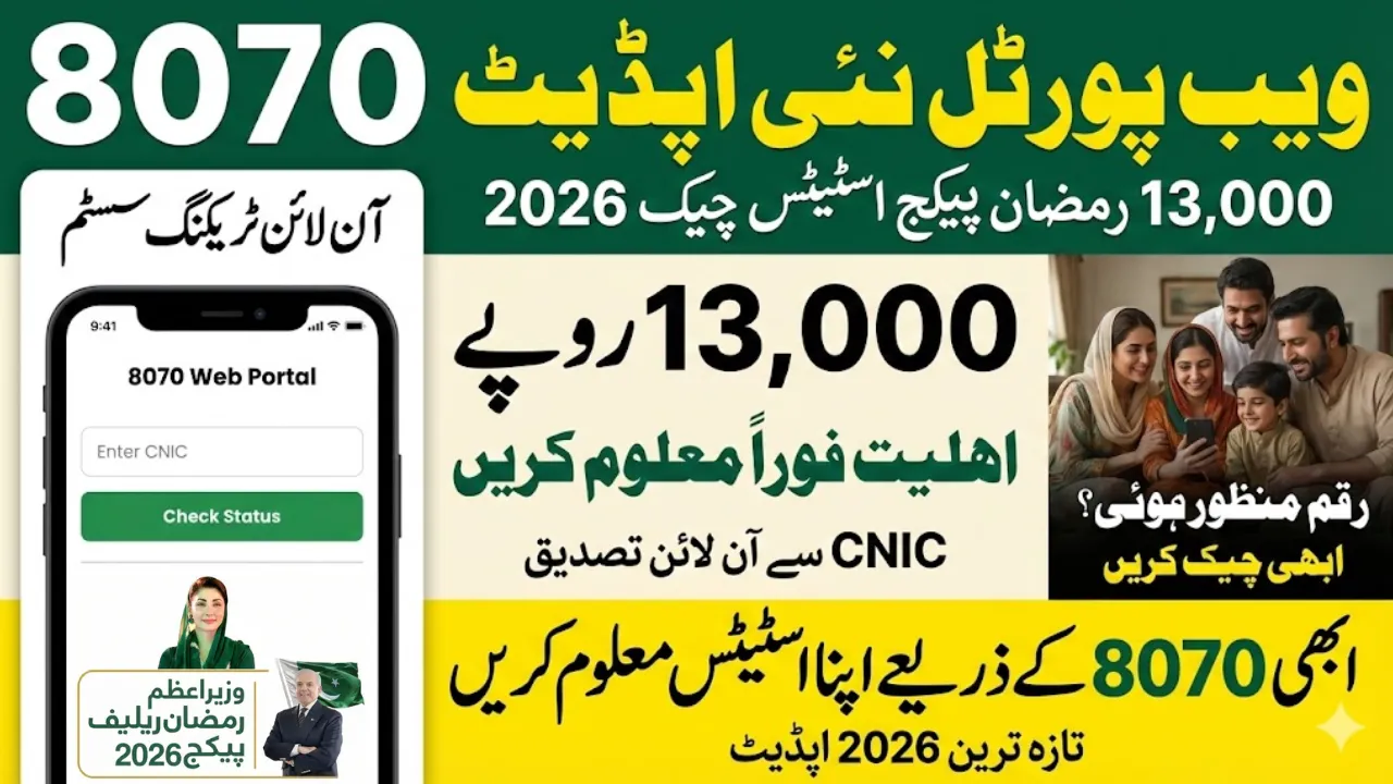 PM Ramzan Relief Package 13000 Payment Status Announced – Latest Update for Eligible Families