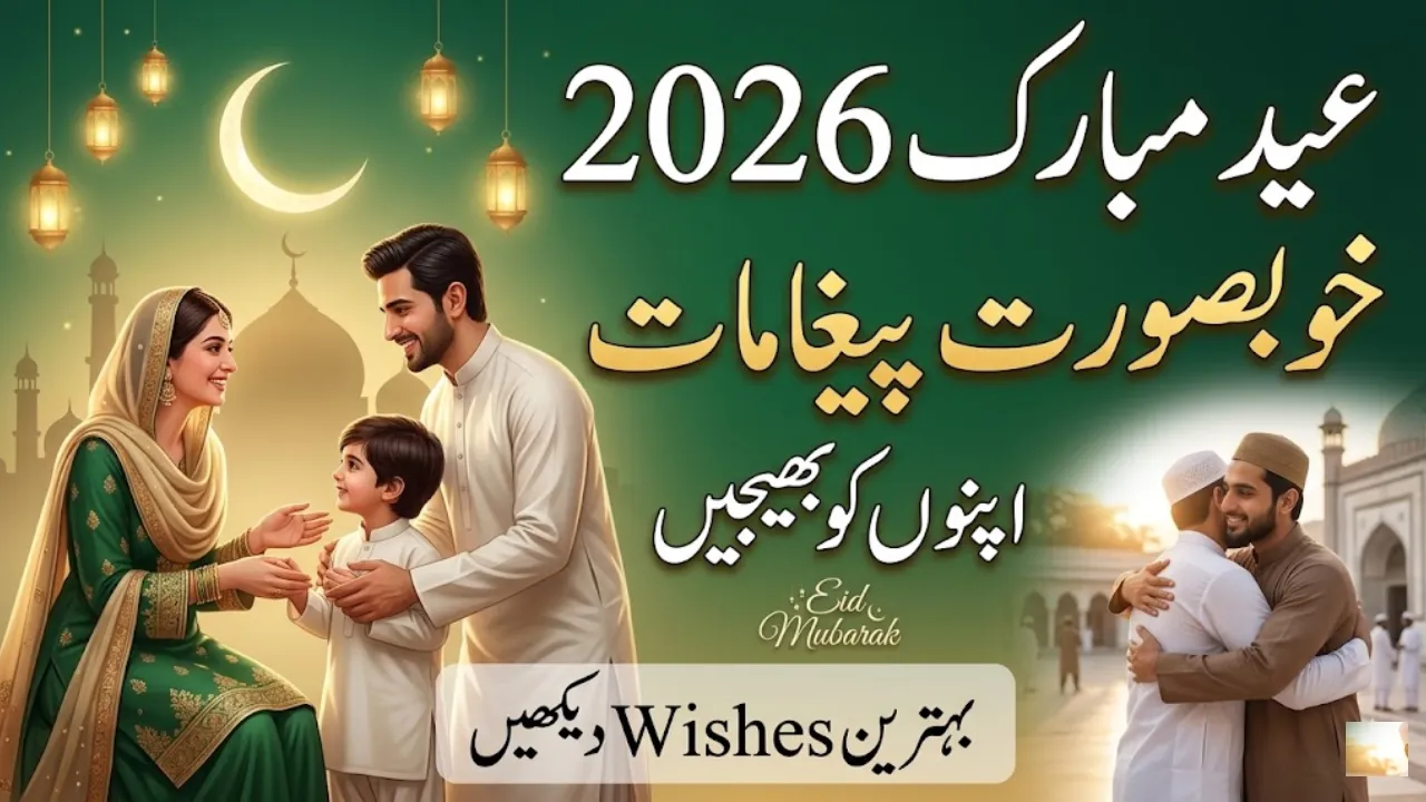 Eid ul Fitr Wishes 2026 Best Happy Eid Mubarak Wishes for Pakistani