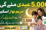 Maryam Nawaz Rs5000 Eidi Gift Registration and Code Dial to Check Eligibility