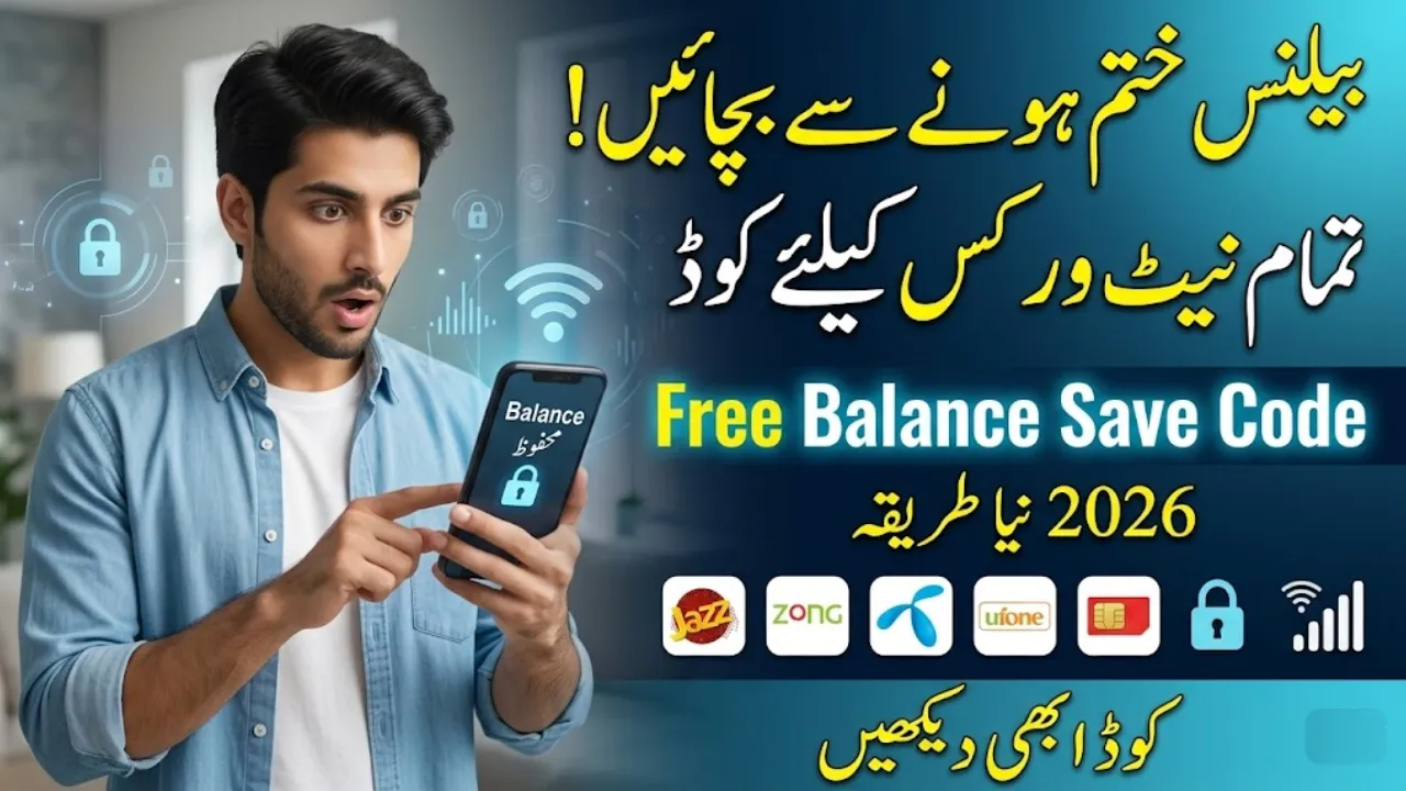 PTA Free Balance Save Code 2026 How to Secure Mobile Balance Guide